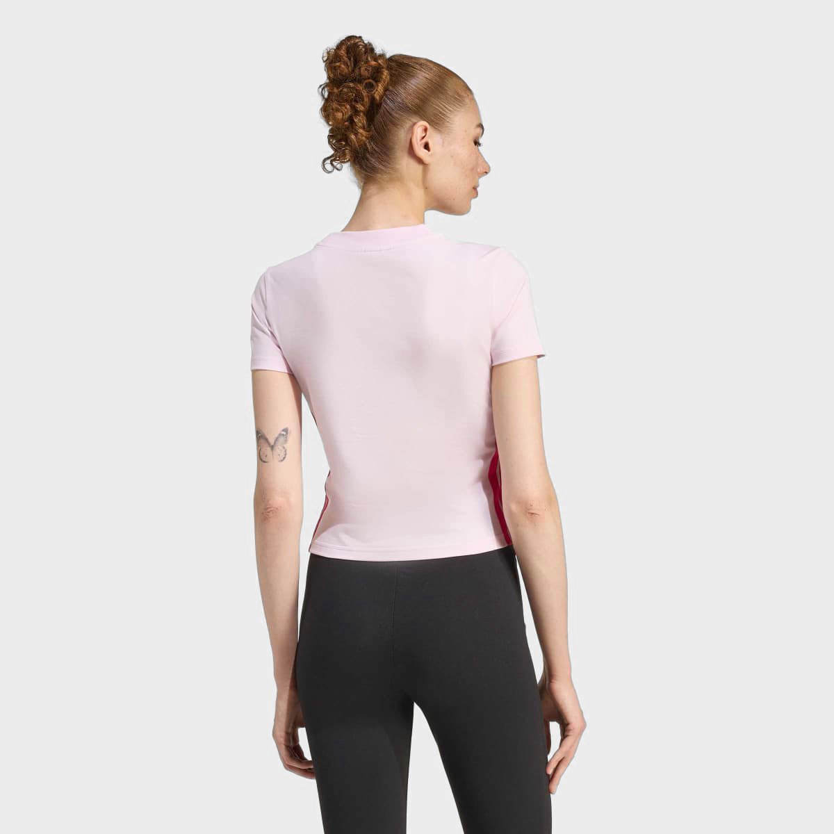 Camiseta Adidas Slim 3 Stripes Feminina - Tam: P - 1