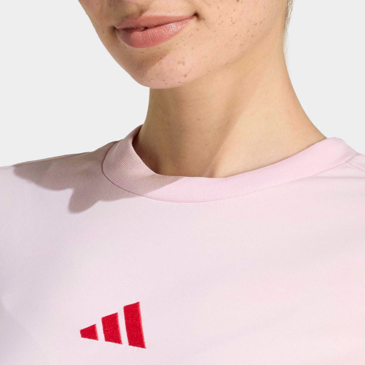 Camiseta Adidas Slim 3 Stripes Feminina - Tam: P - 3