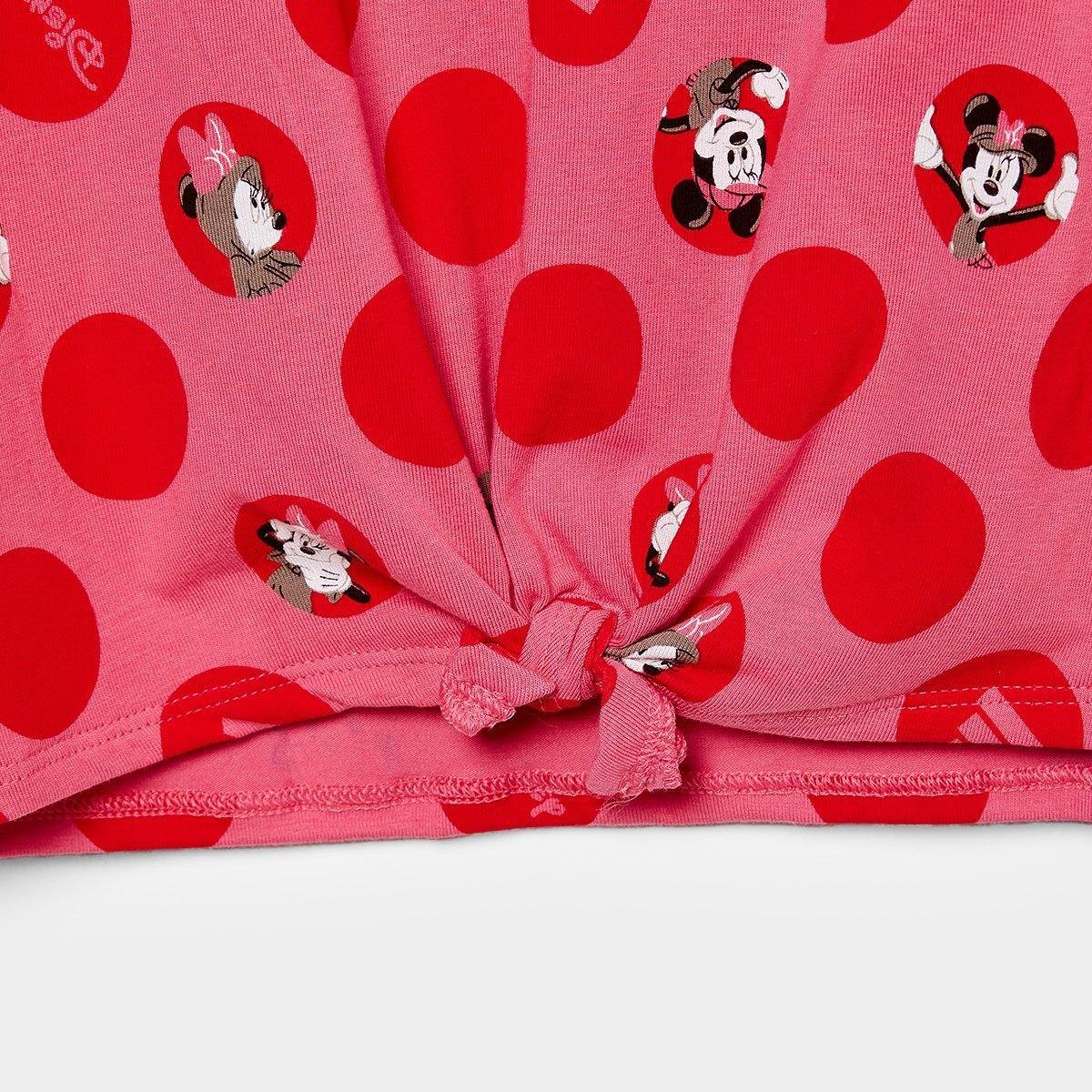 Conjunto Infantil Adidas Minnie Menina - Tam: 9/10A - 2