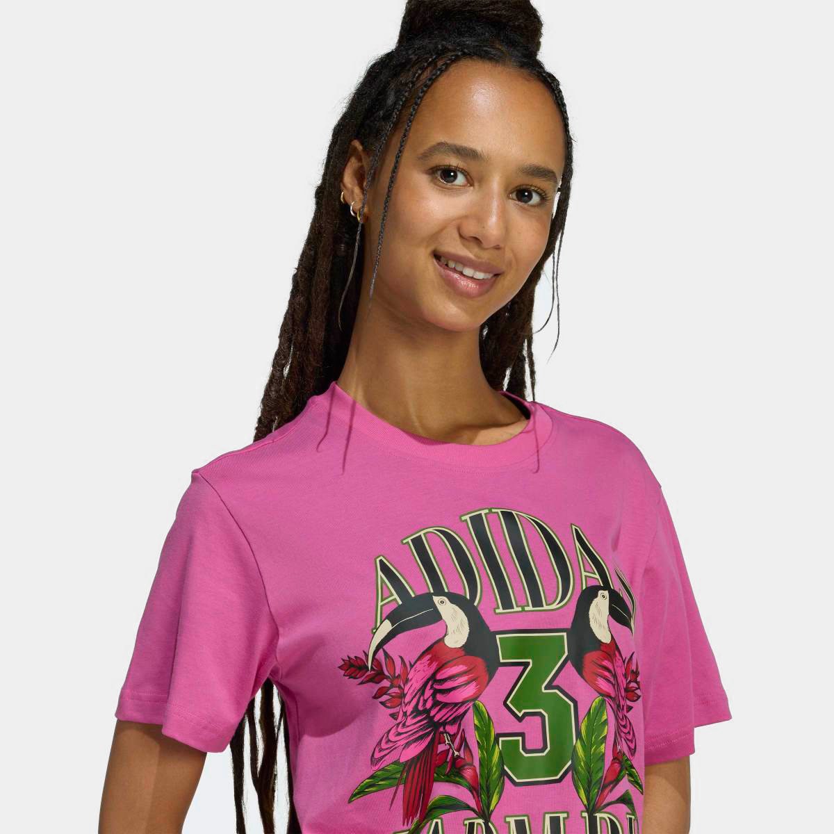 Camiseta Adidas Farm Casual Feminina - Tam: GG - 2