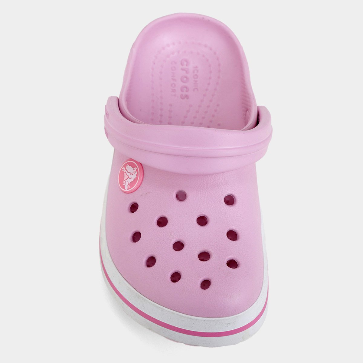 Crocs Infantil Crocband Platform Clog T Unissex - Tam: 22 - 3