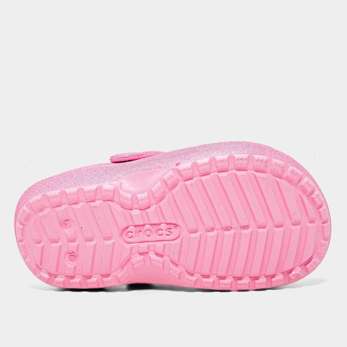 Crocs Infantil Classic Lined Glitter Clog T Menina - Tam: 28 - 4