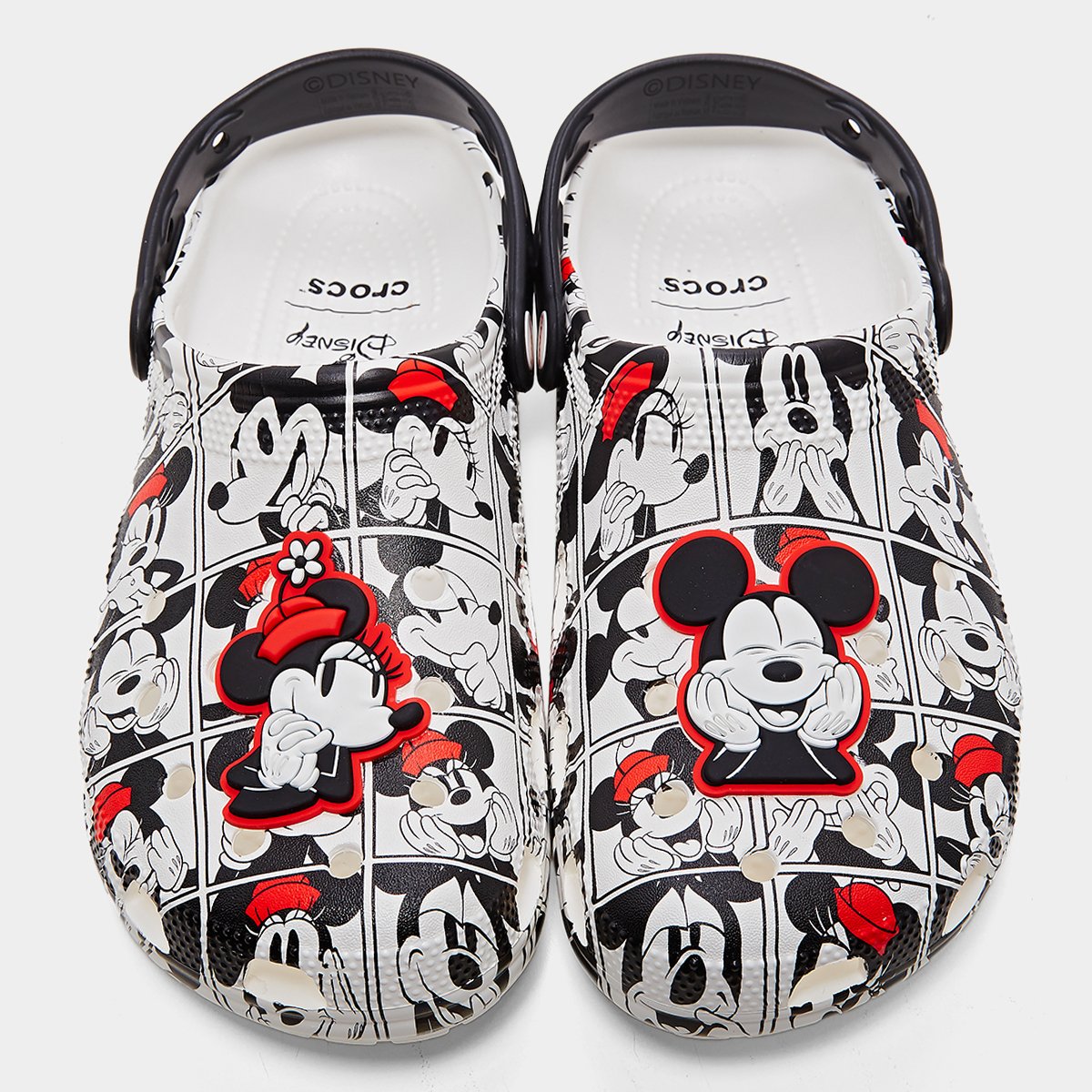 Sandália Crocs Classic Clog Mickey And Minnie - Tam: 43 - 1