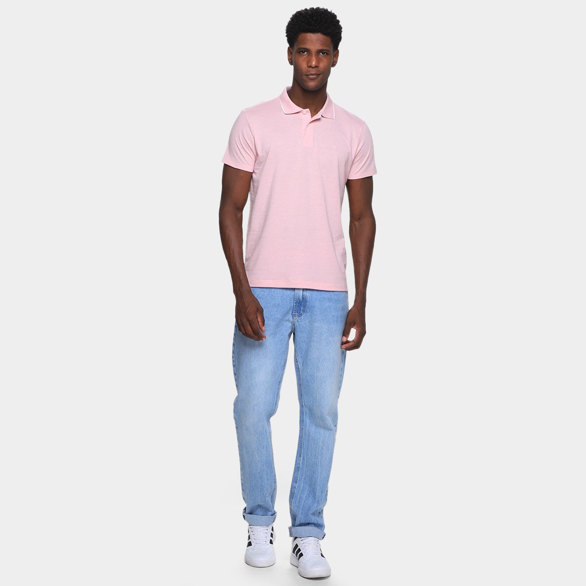Camisa Polo Pierre Cardin Meia Malha Masculina - Tam: GG - 3