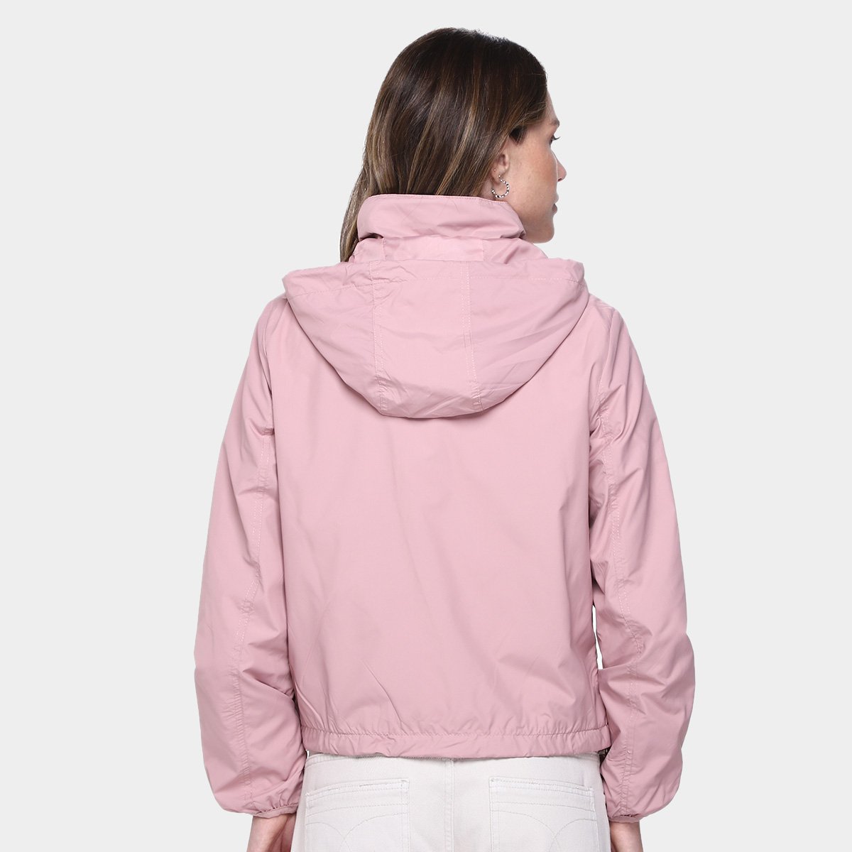 Jaqueta Corta Vento com Capuz Facinelli Cargo Feminina - Tam: P - 1