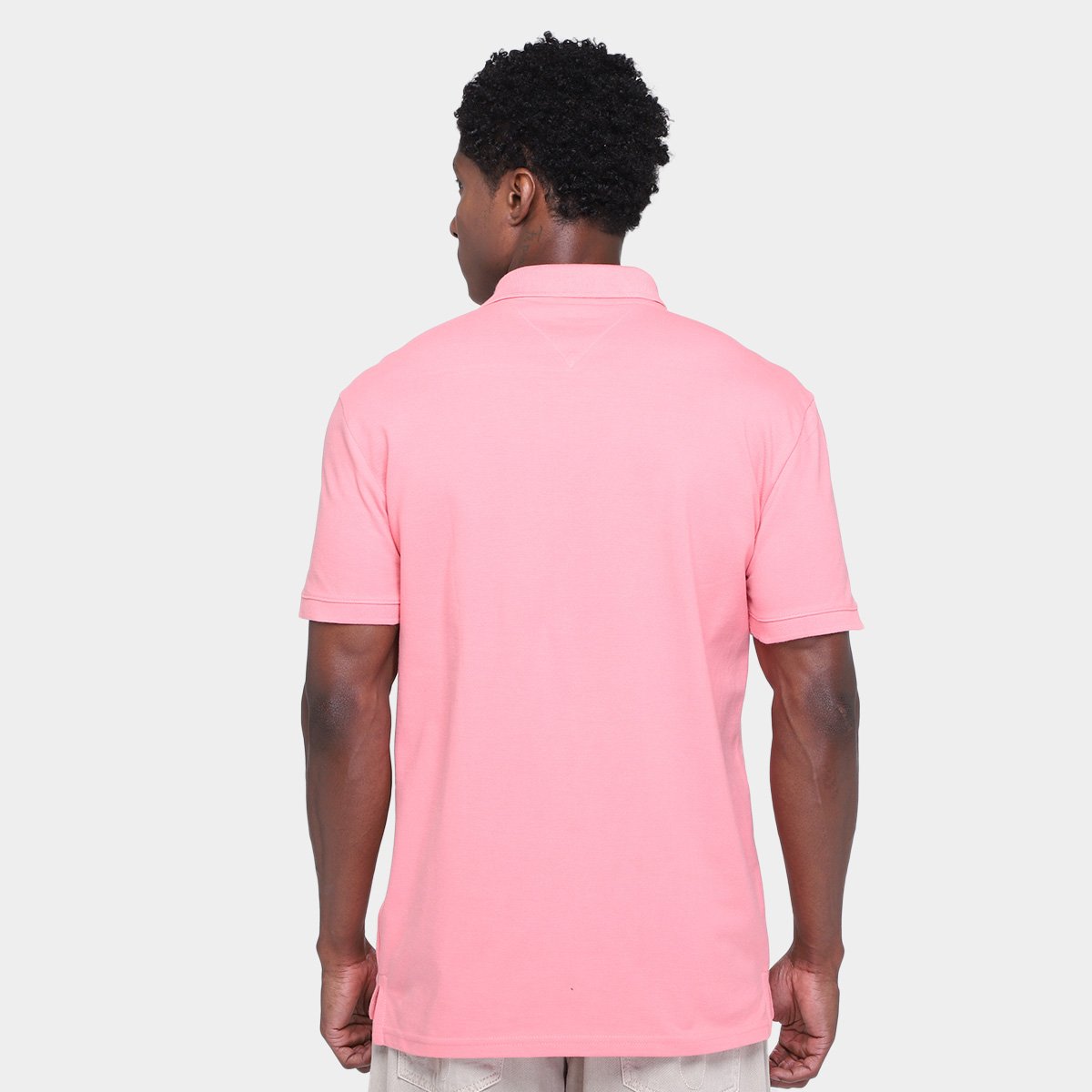 Camisa Polo Tommy Hilfiger Placket Masculina - Tam: GG - 1