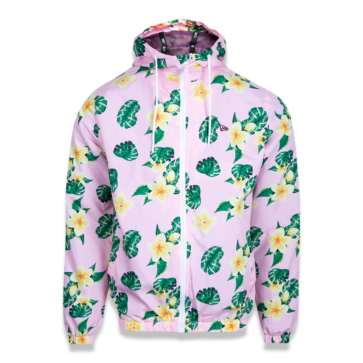 Jaqueta New Era Wind Girls Floral Feminina - Tam: GG