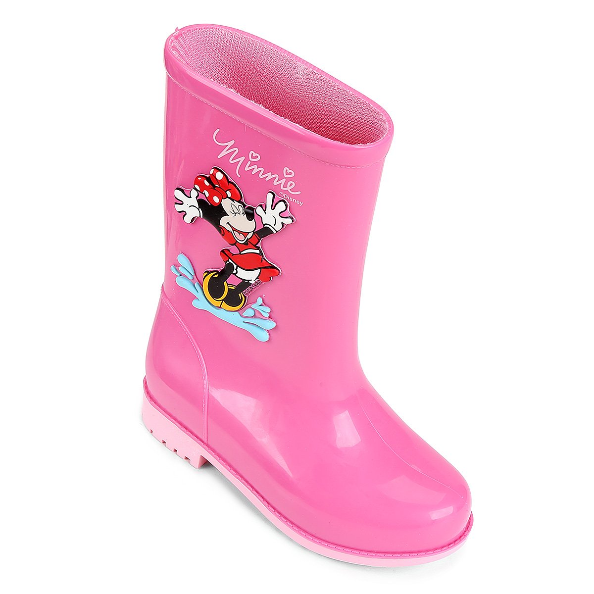 Bota Infantil Galocha Grendene Disney Fashion Feminina
