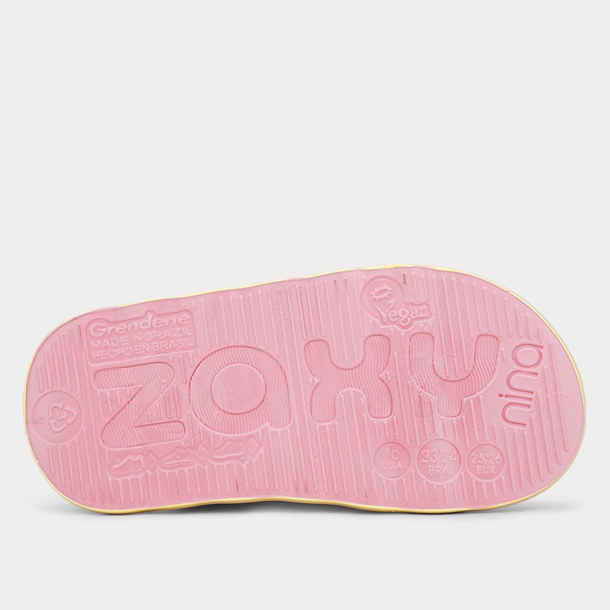 Sandália Infantil Grendene Zaxynina Partner Menina - Tam: 19 - 4