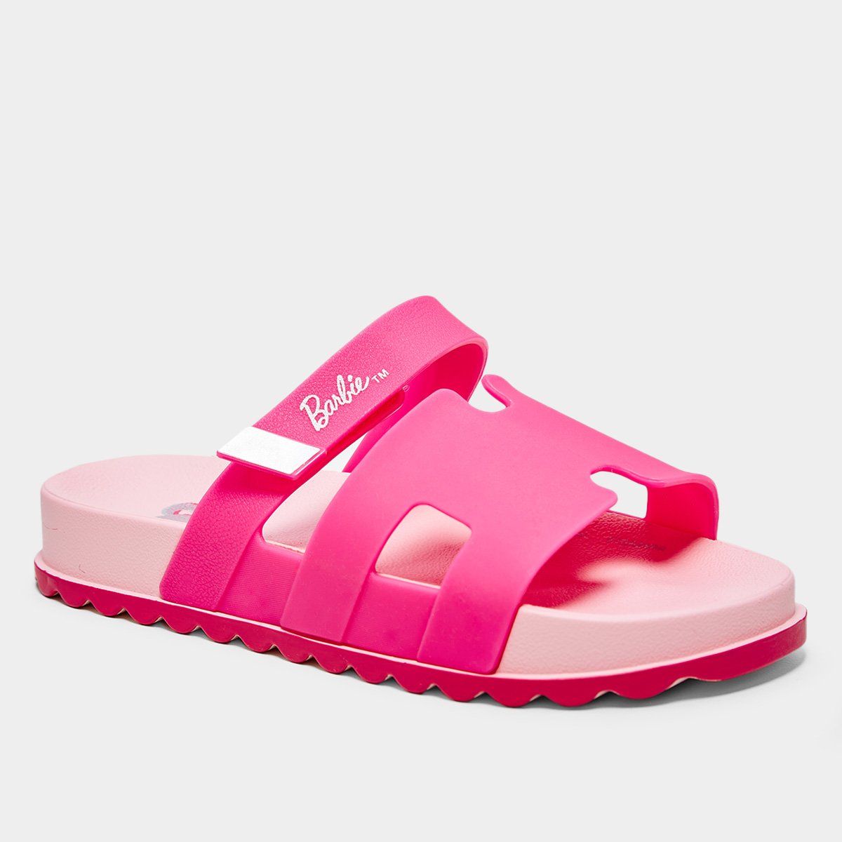 Sandália Slide Infantil Grendene Barbie Glam Menina - Tam: 30 - 1