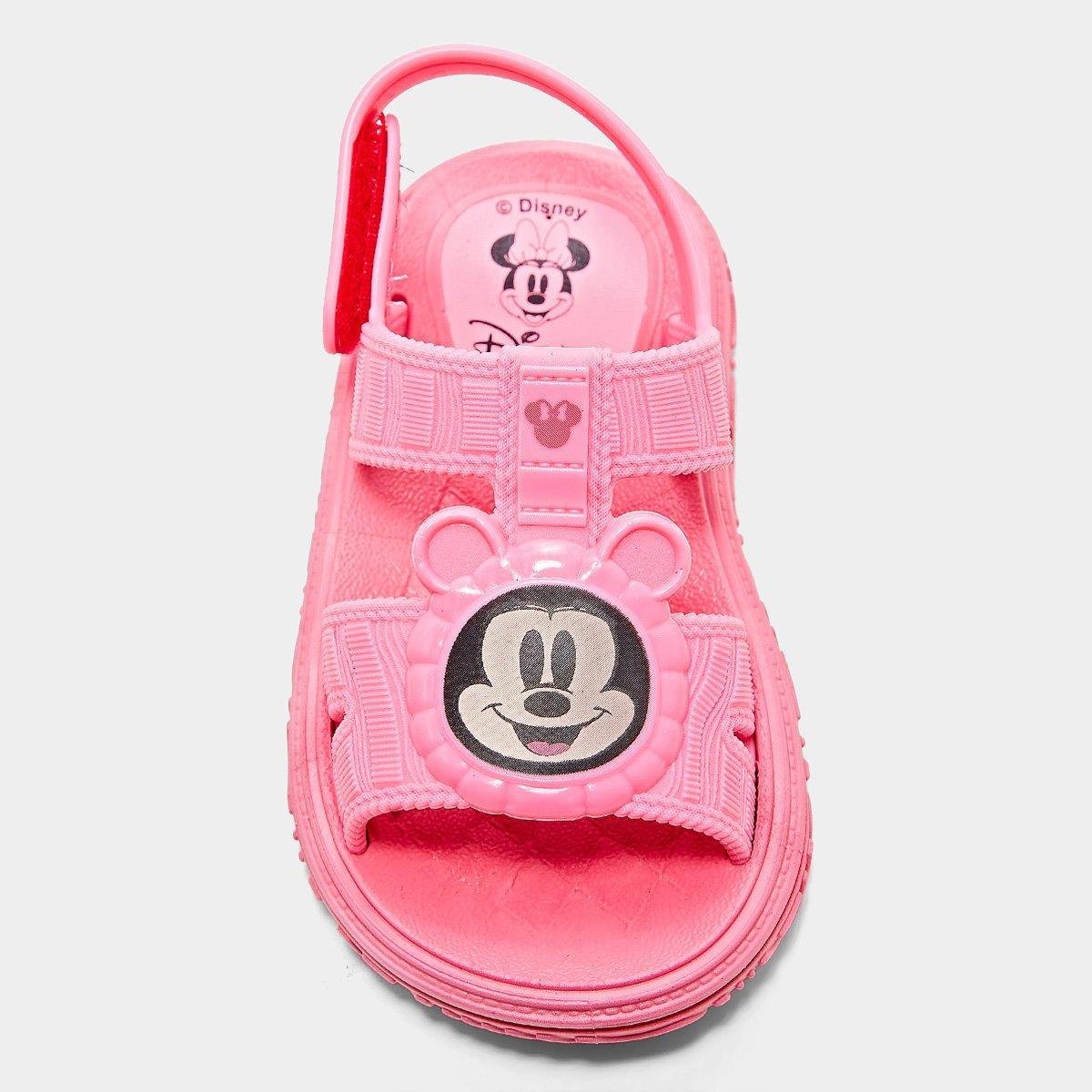 Sandália Bebê Grendene Disney Puff Bag Menina - Tam: 23/24 - 4