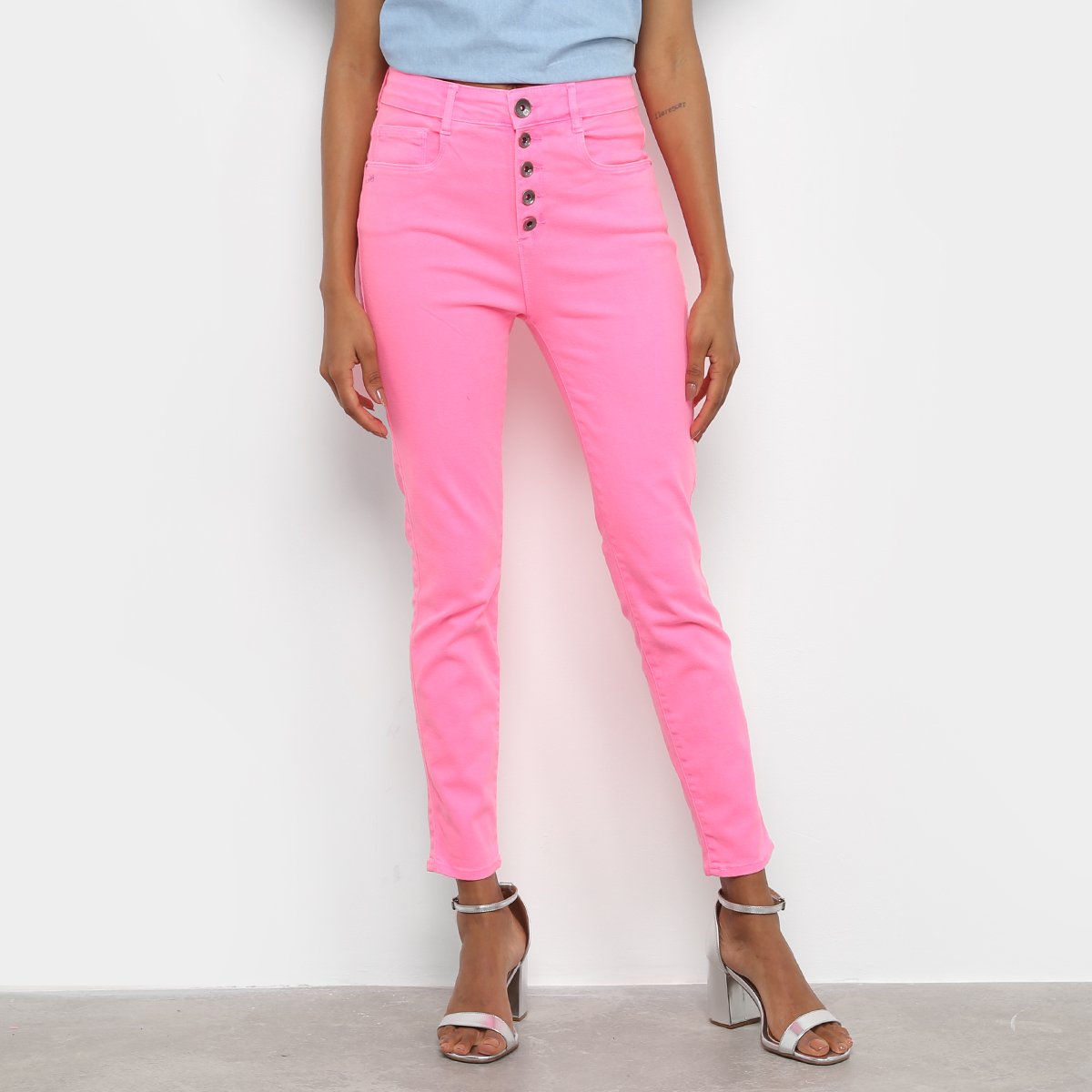 Calça My Favorite Thing (s) Ankle Super High Feminina