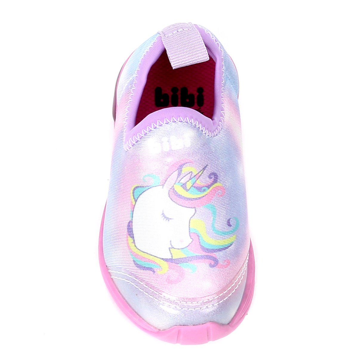 Tênis Infantil Bibi Led Space Wave Unicórnio Feminino - Tam: 26 - 2