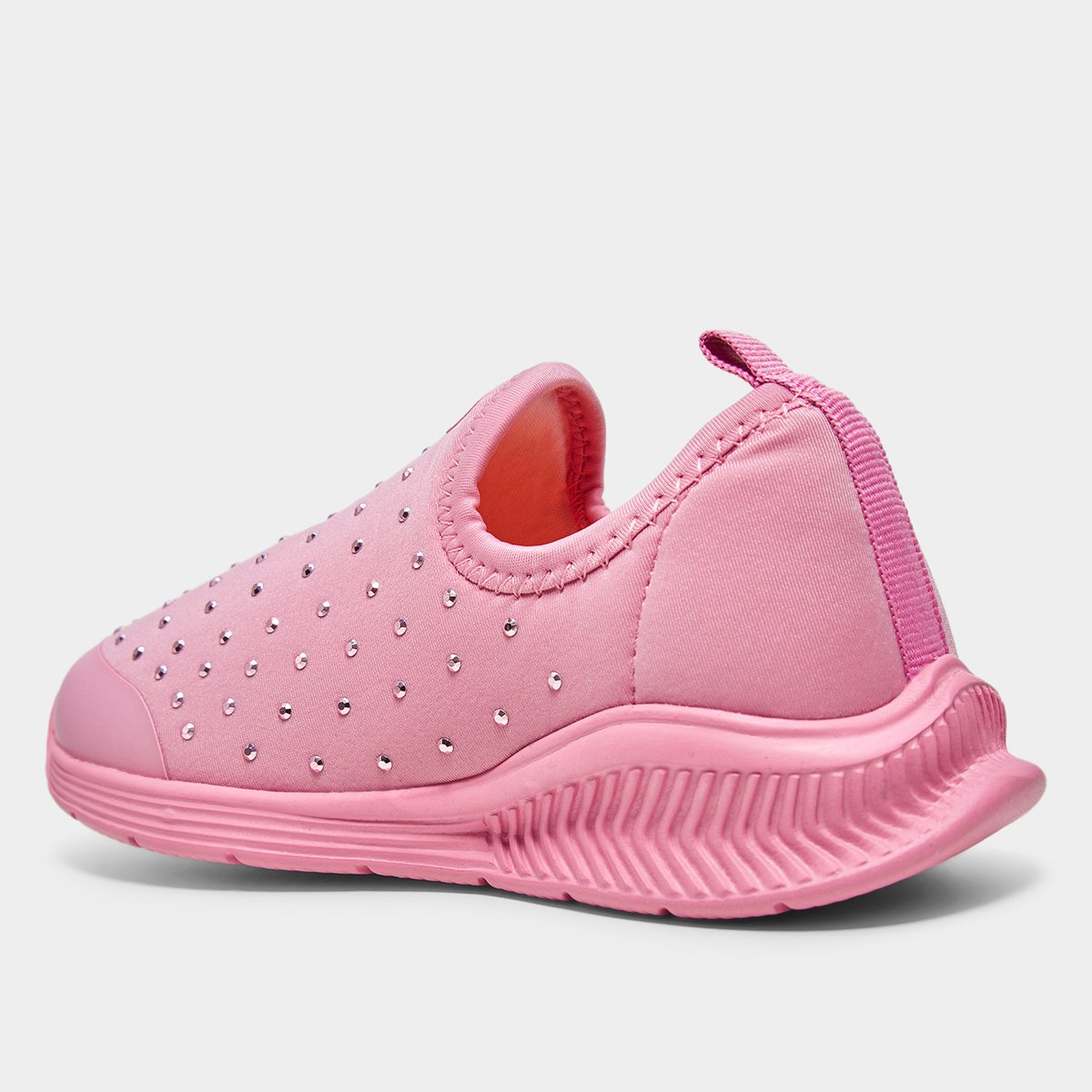 Tênis Infantil Bibi Fly Strass Menina - Tam: 21 - 2