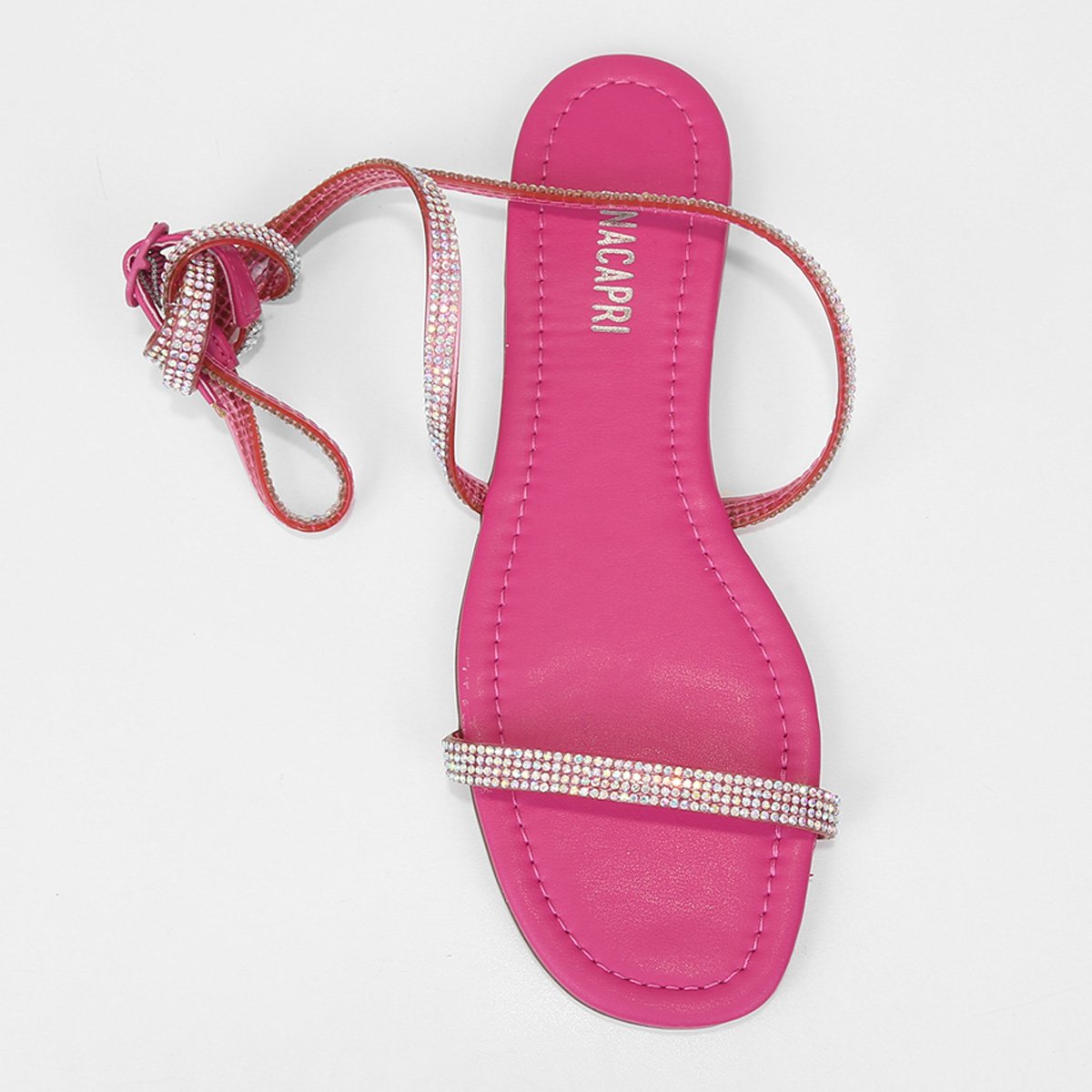 Rasteira Anacapri Amarração Glam Brilhos - Tam: 39 - 2