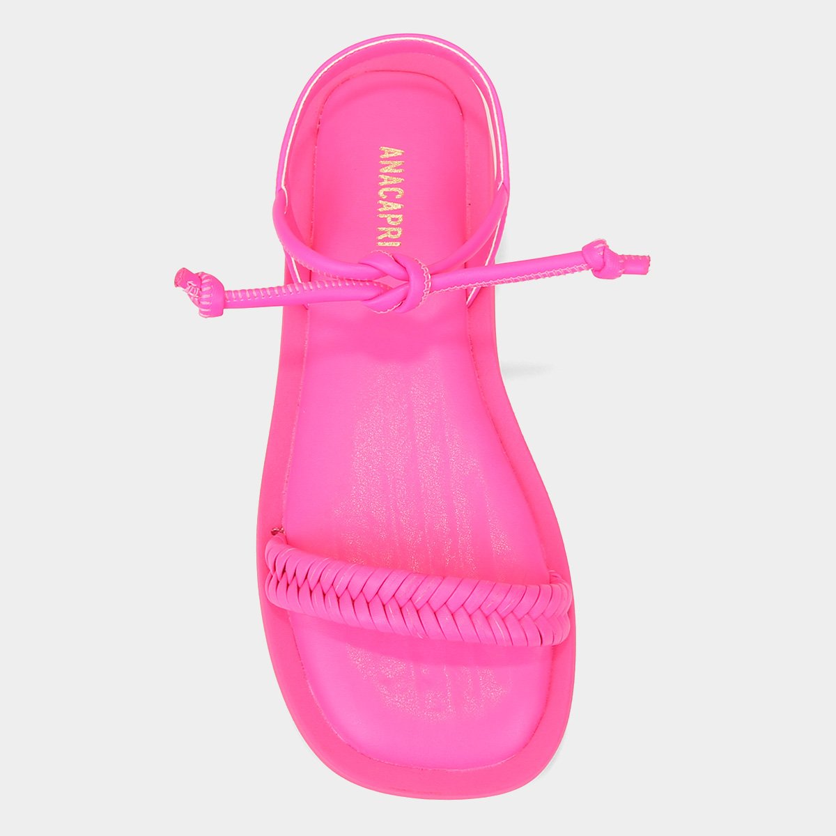 Rasteira Anacapri Trançada Flatform - Tam: 39 - 3