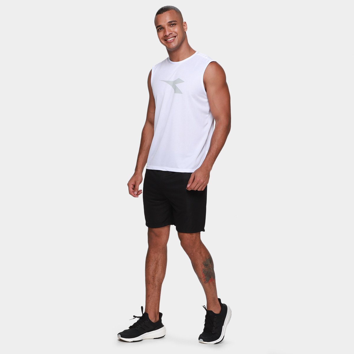 Kit Shorts Diadora Com 2 Peças Masculino - Tam: P - 5