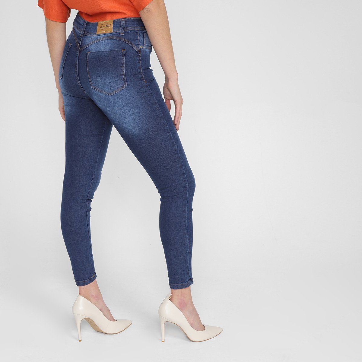 Kit Calça Jeans Vale de West Skinny Feminino 2 Peças - Tam: 46 - 4