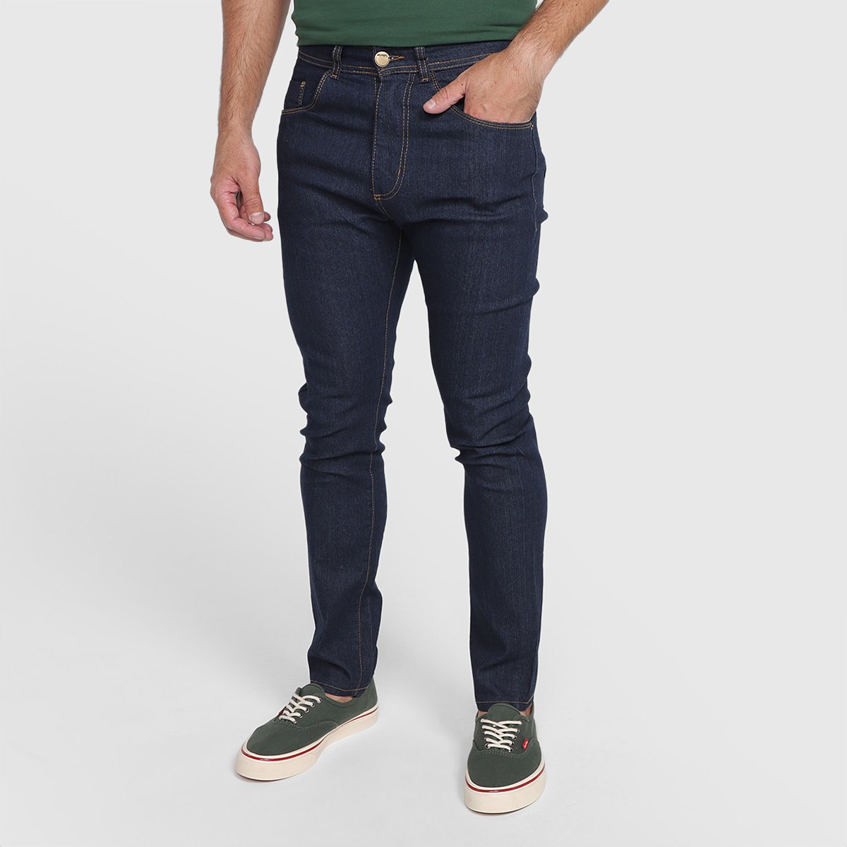 Kit Calça Jeans Skinny Vale de West Masculina - 3 Peças - Tam: 38 - 4