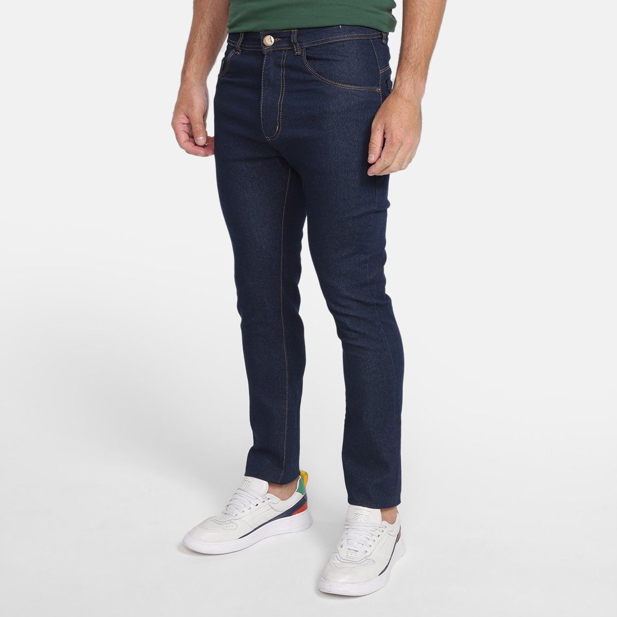 Kit Calça Jeans Skinny Vale de West Casual Masculino - 2 Peças - Tam: 44 - 1