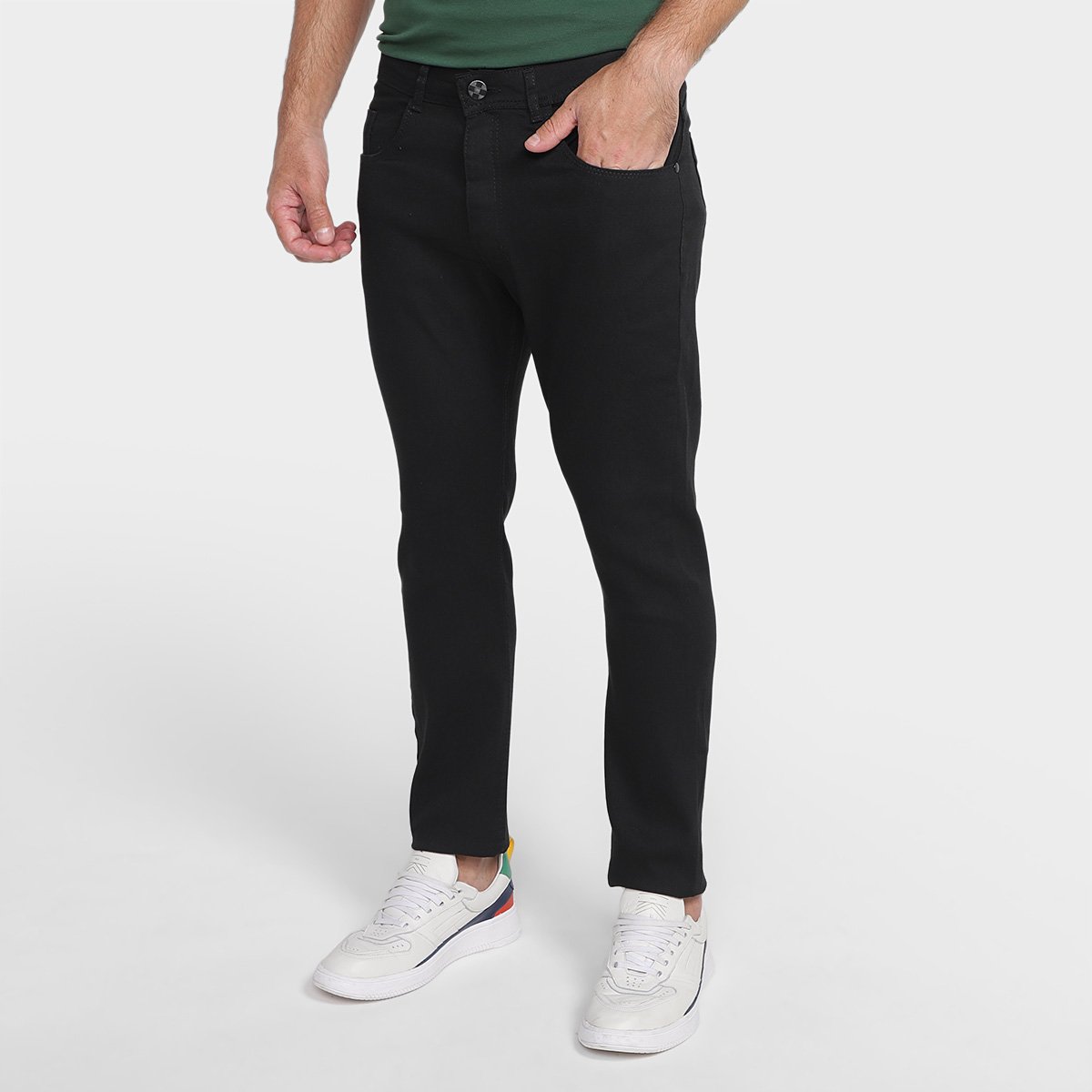 Kit Calça Jeans Skinny Vale de West Casual Masculino - 2 Peças - Tam: 44 - 2