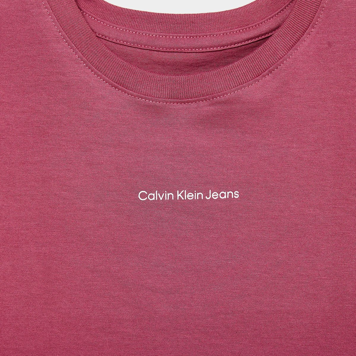 Camiseta Infantil Calvin Klein Logo Menina - Tam: 14A - 1