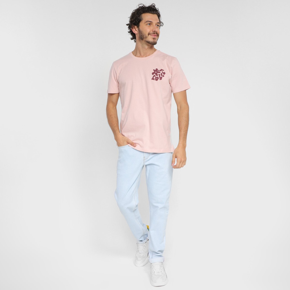 Camiseta Manga Curta Colcci Casual Masculina - Tam: M - 3