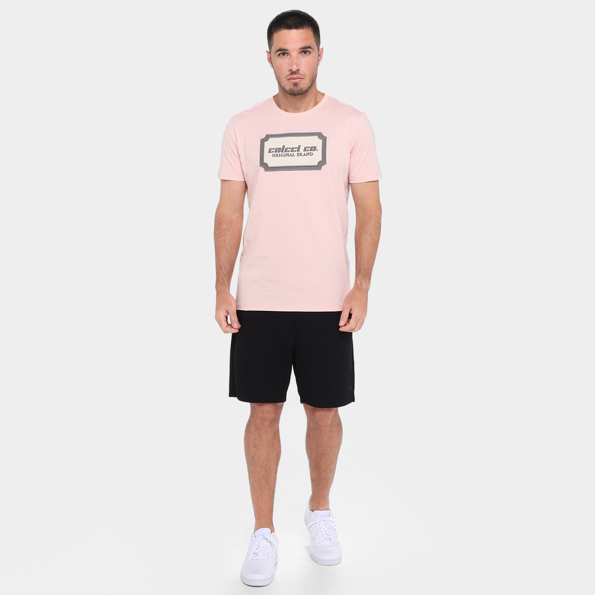 Camiseta Colcci Casual Masculina - Tam: GG - 3