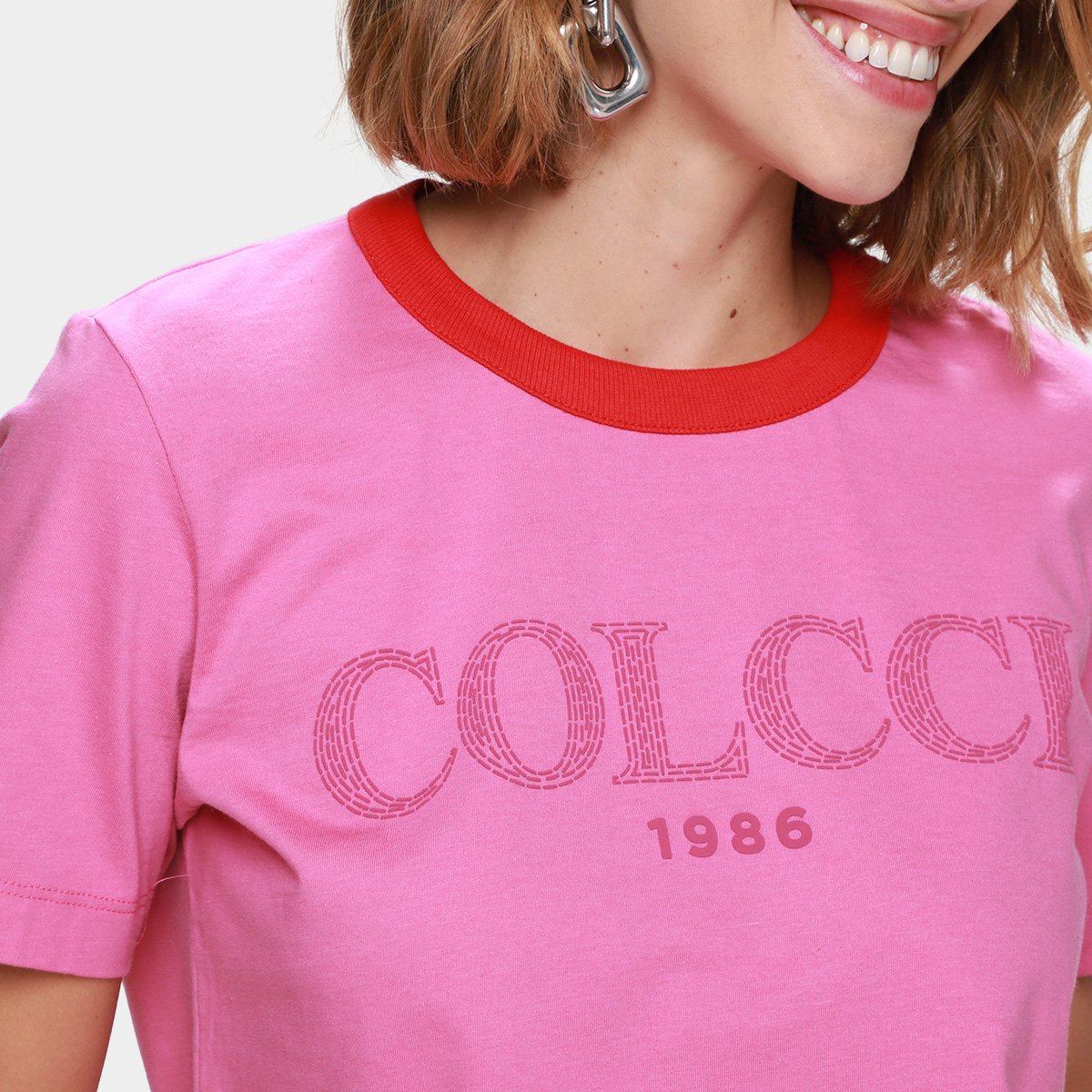 Camiseta Colcci 1986 Casual Feminina - Tam: P - 2