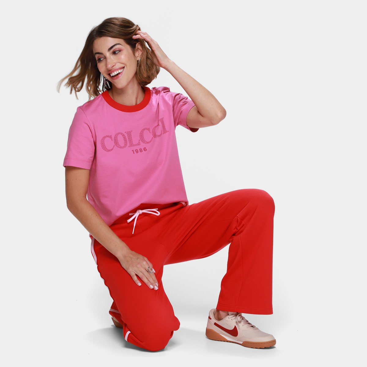 Camiseta Colcci 1986 Casual Feminina - Tam: P - 4
