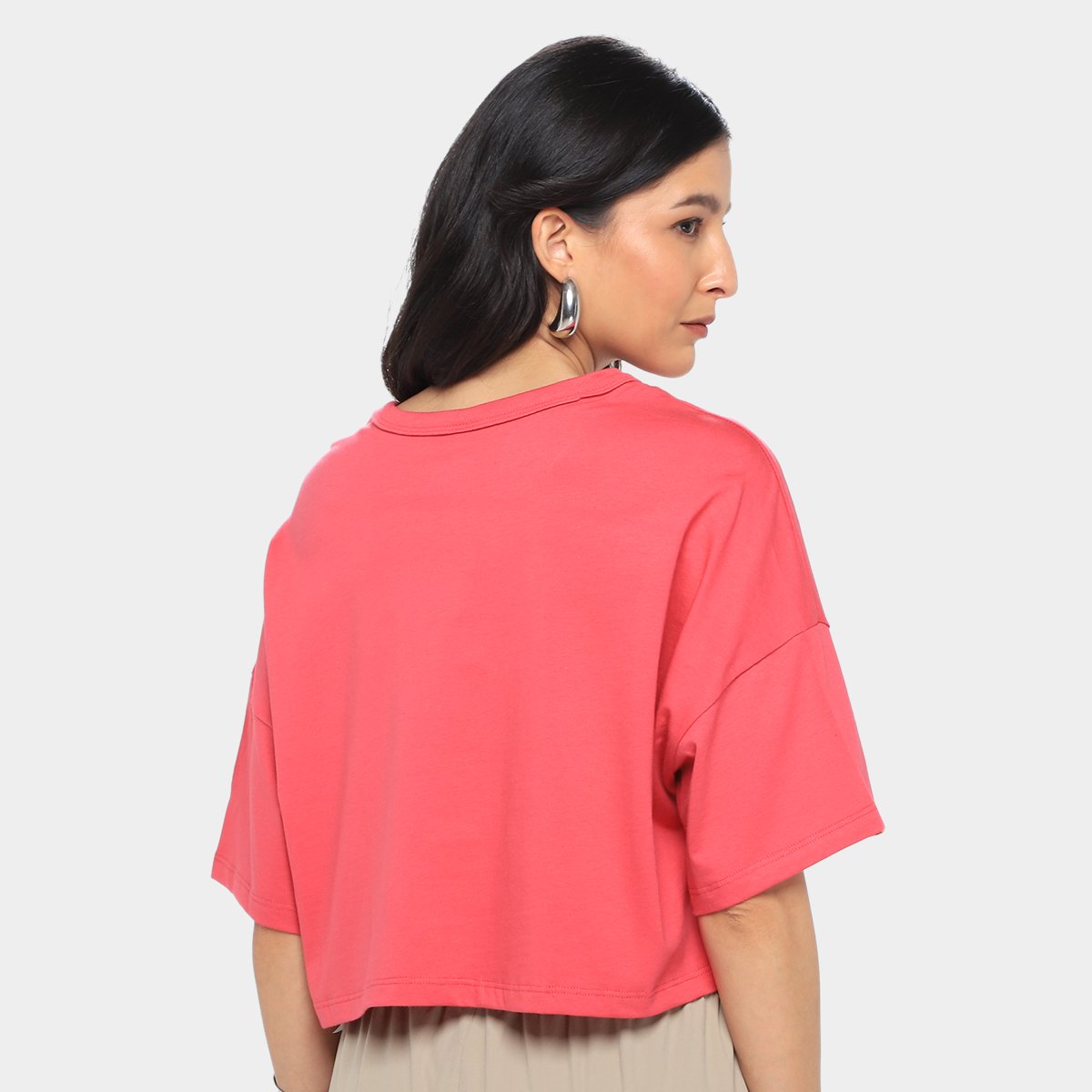 Camiseta Colcci Cropped Feminina - Tam: P - 1