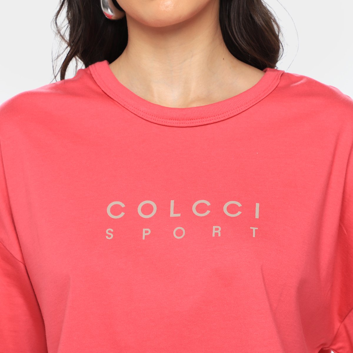 Camiseta Colcci Cropped Feminina - Tam: P - 2