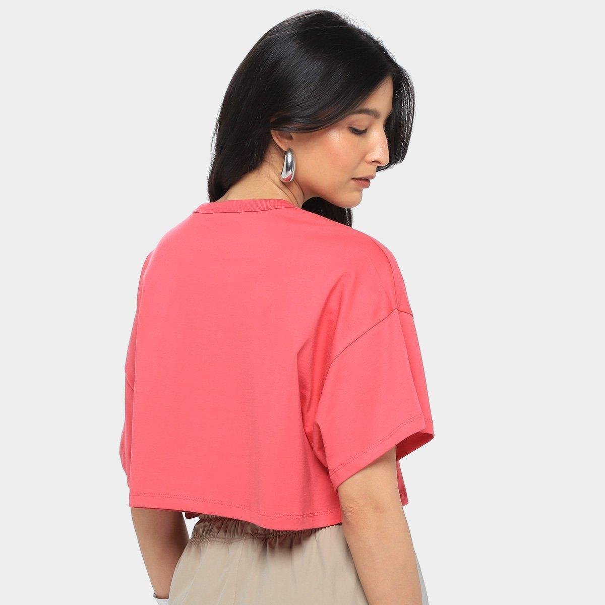 Camiseta Colcci Sport Cropped Feminina - Tam: P - 1