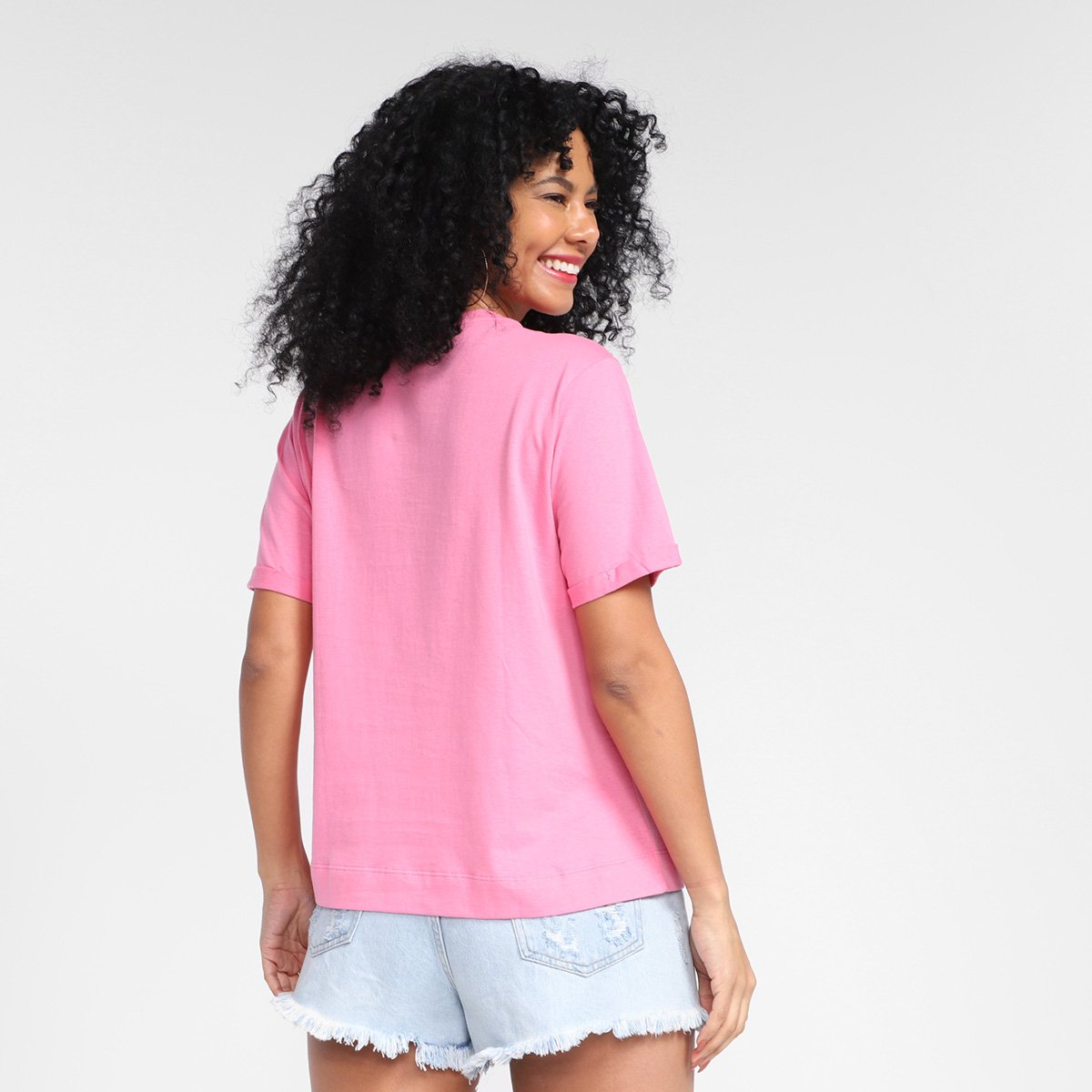 T-Shirt Animale Jeans Blue Skies Ahead Feminina - Tam: EP - 1