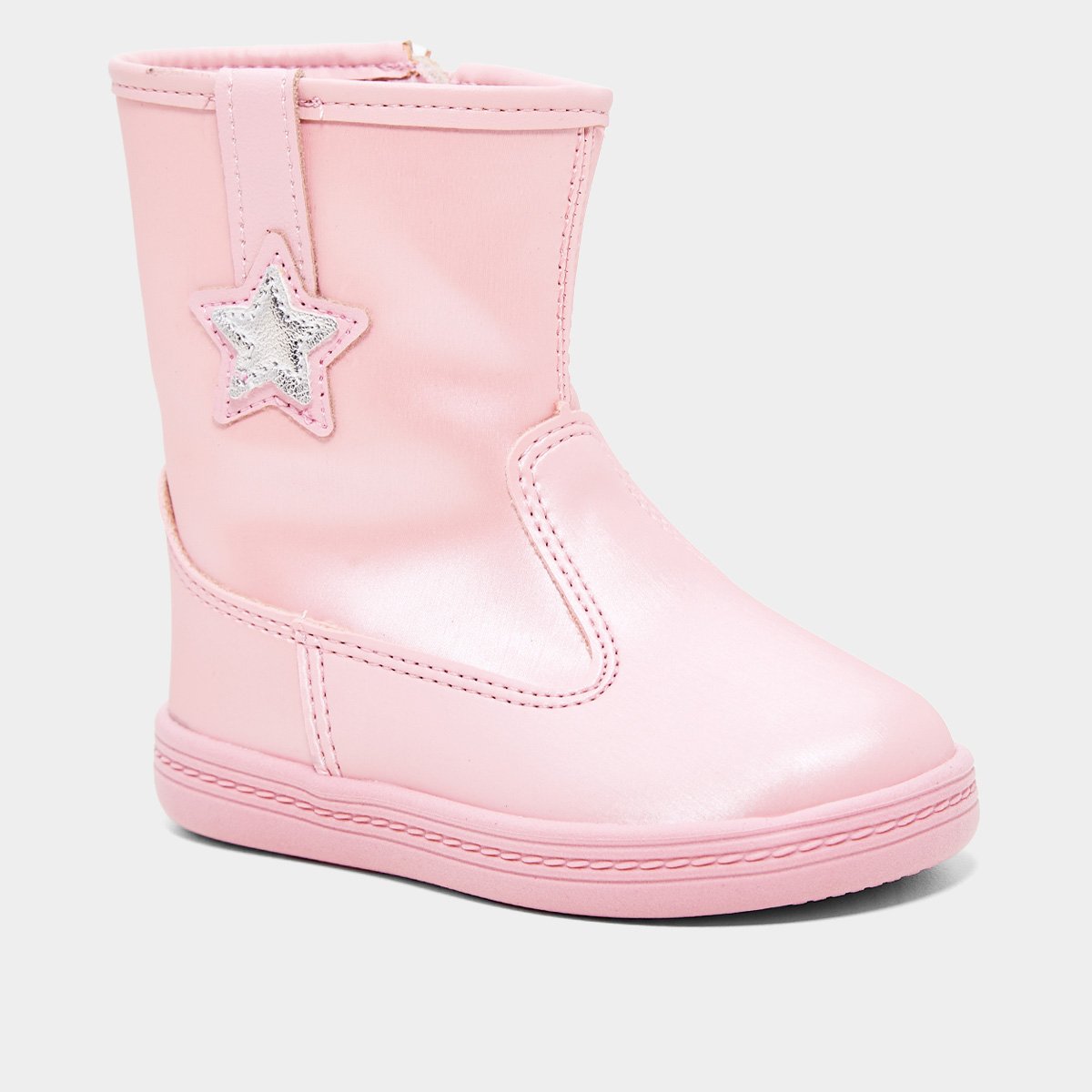 Bota Infantil Cano Médio Molekinha Menina - Tam: 22 - 1
