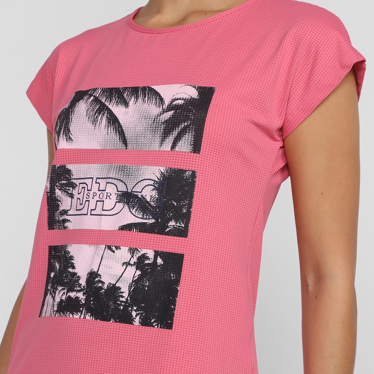 Camiseta Estilo do Corpo Beach Feminina - Tam: P - 2