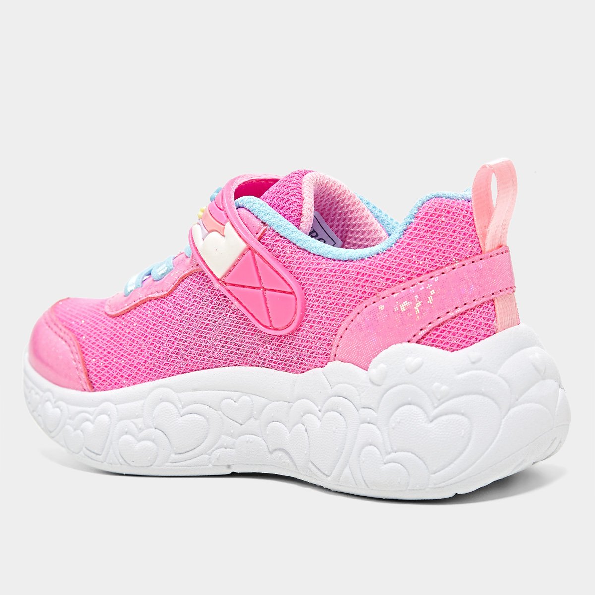 Tênis Infantil Skechers Ligths Eternal Heart Menina - Tam: 22 - 3