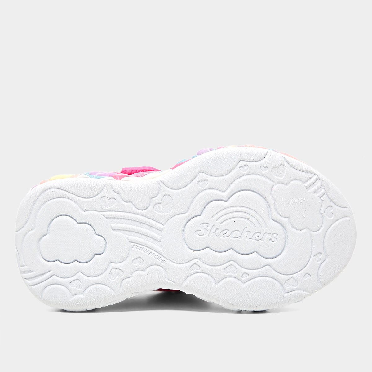 Tênis Infantil Skechers Ligths Eternal Heart Menina - Tam: 22 - 5