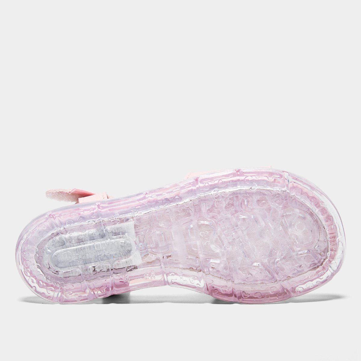 Sandália Infantil Pampili Coração Com Led Menina - Tam: 25 - 5