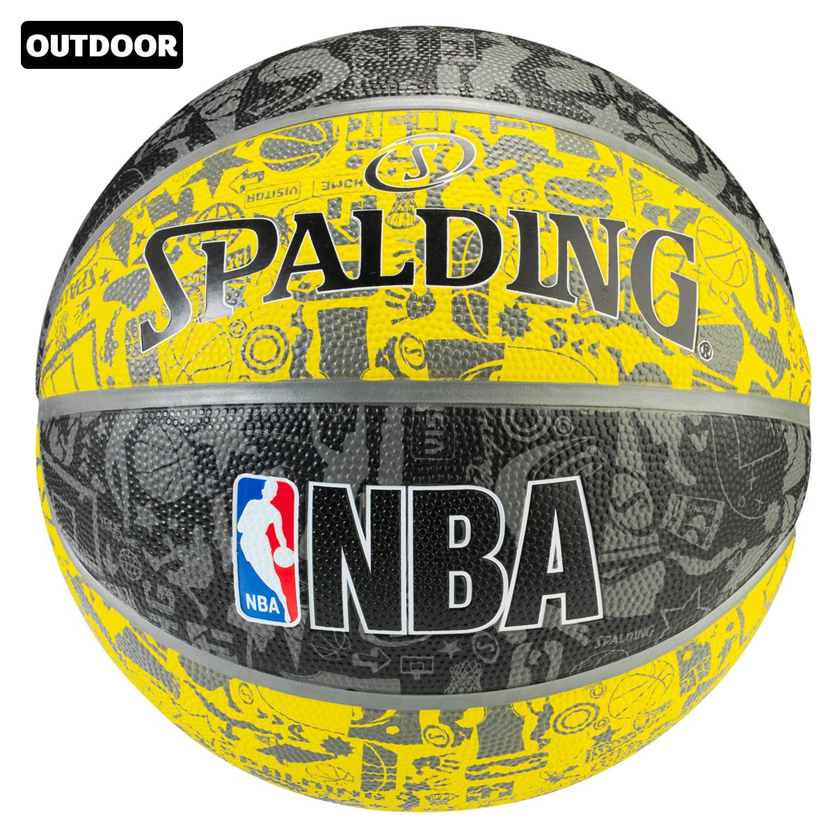 Bola Basquete NBA Spalding Graffiti Tam. 7