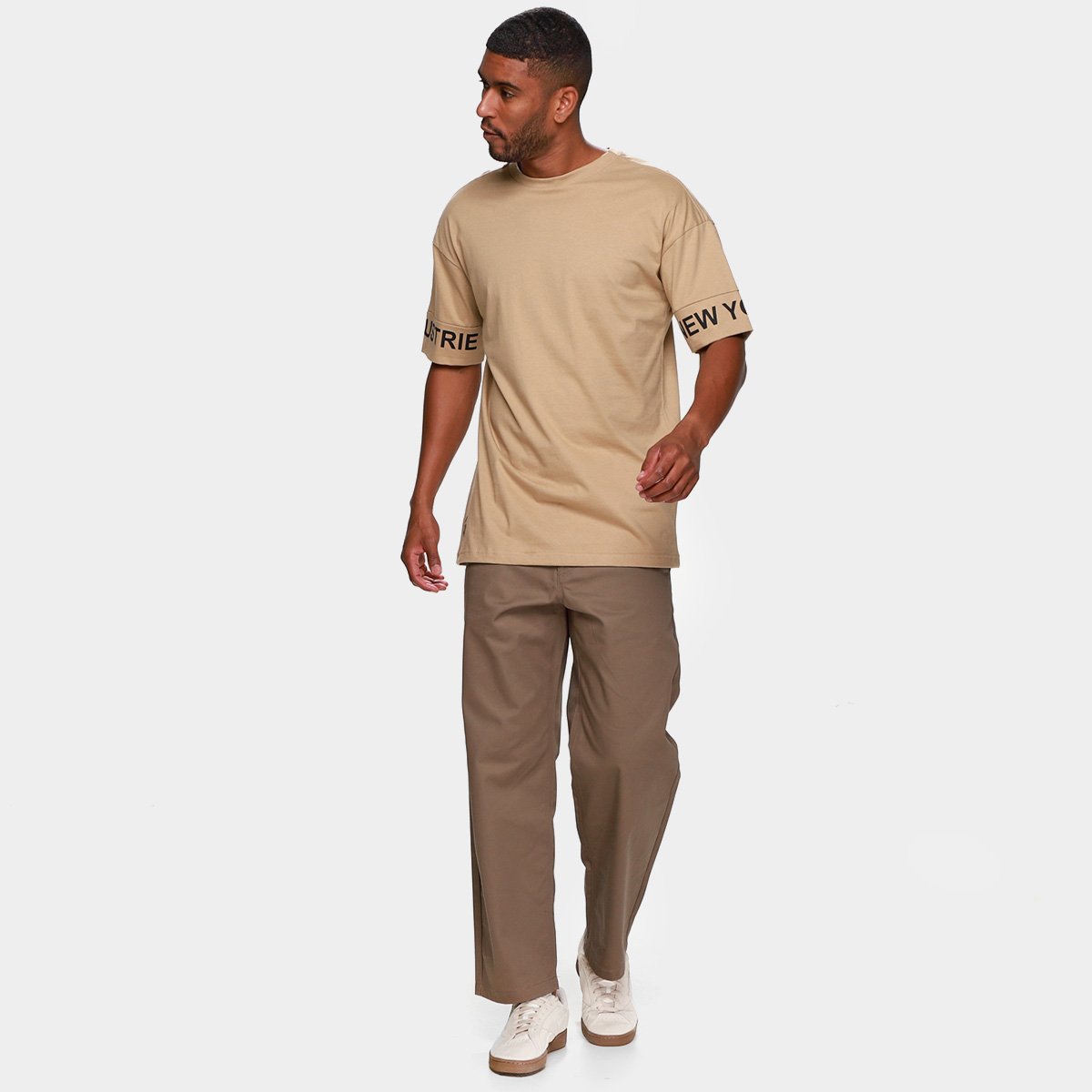 Camiseta Industrie Black Oversized Masculina - Tam: M - 3