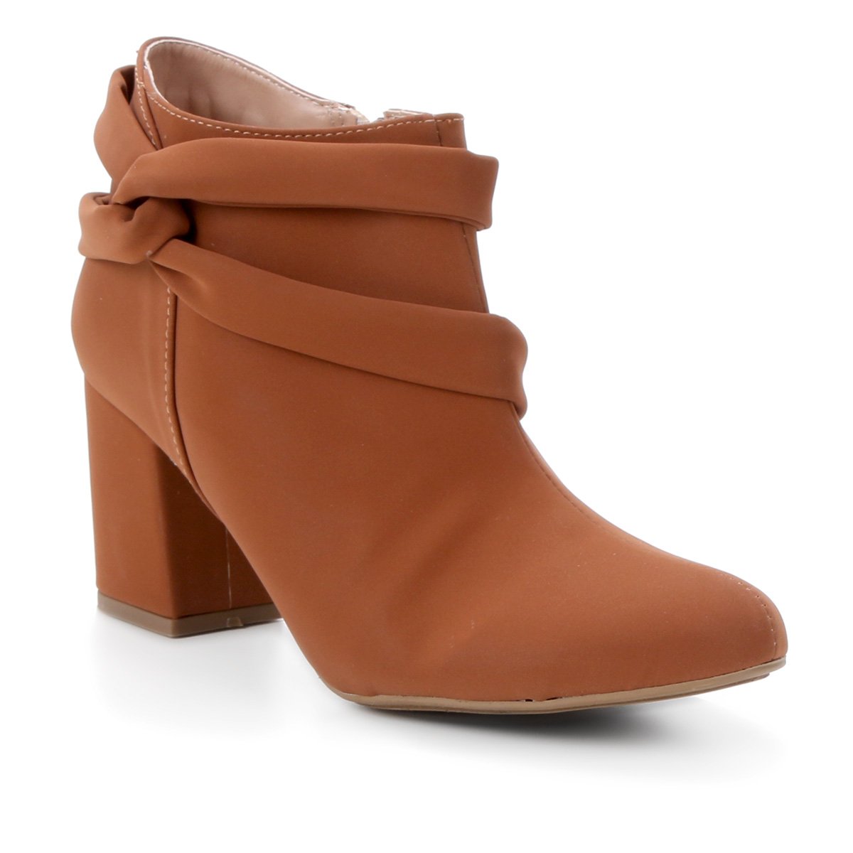 Bota Griffe Tiras Cruzadas Cano Curto Feminina - Tam: 36 - 2