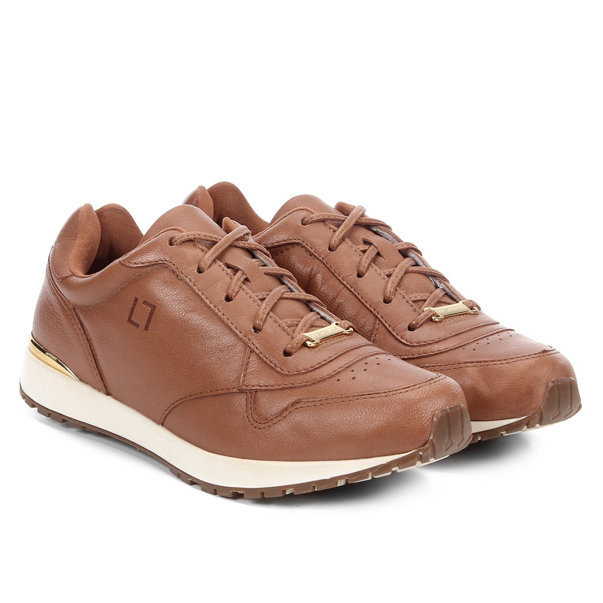 Tênis Couro Luz da Lua Jogging Feminino