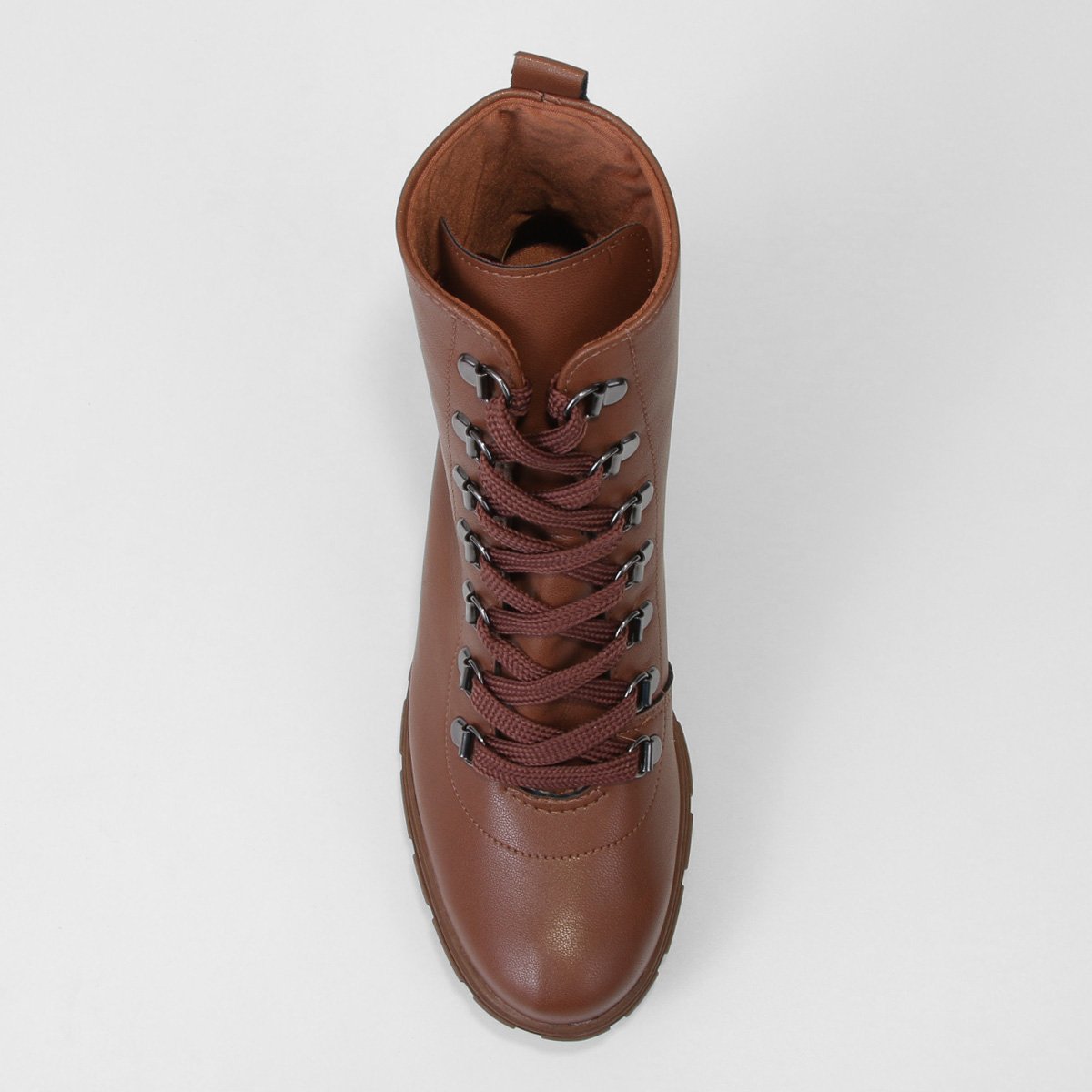 Bota Coturno Cano Médio Via Marte Tratorada Feminina - Tam: 34 - 2