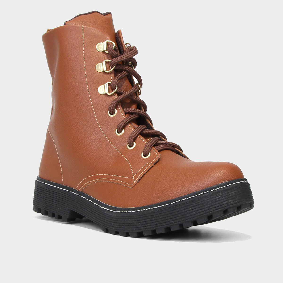 Bota Coturno Look Fashion Lisa Feminina - Tam: 34 - 2