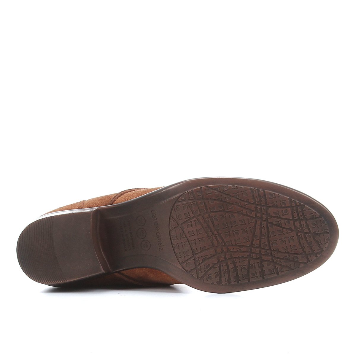 Bota Couro Cravo&Canela Cano Médio Pelos Feminina - Tam: 36 - 4