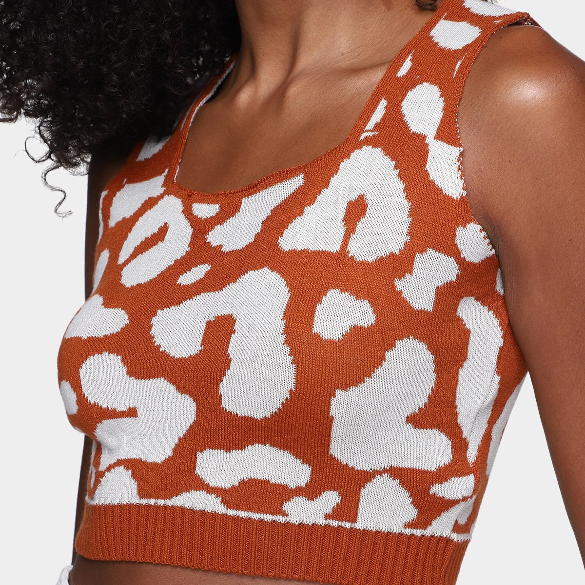 Top Tricot Mercatto Manchas - Tam: P - 2