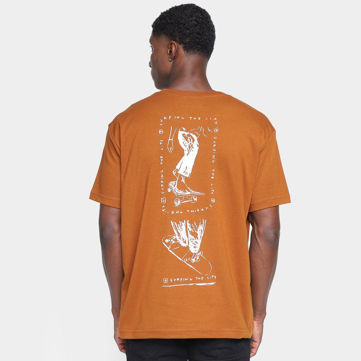 Camiseta Osklen Sk8 Feet Masculina - Tam: P - 1