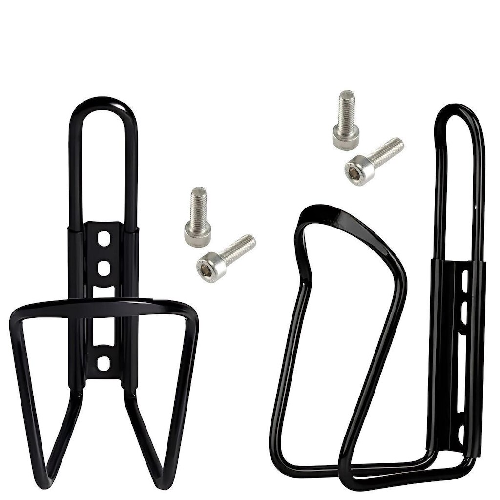 2 Suportes Squeeze Garrafa Bike Universal Alumínio Parafusos