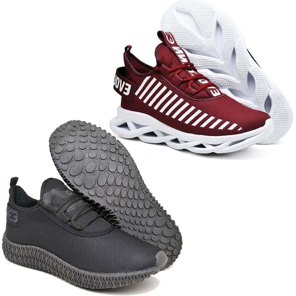 2 Tênis Feminino Evoltenn Easy Modelos Diferentes